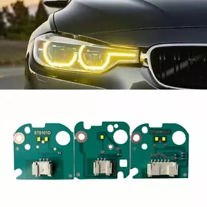 Yellow lemon LED Boards For BMW F30 LCI 330i 340i 3 Series LED Headlight DRL - Picture 1 of 8