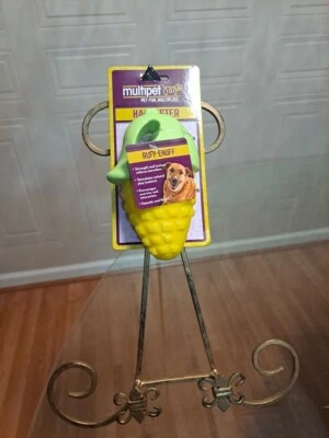 Multipet Harvesters 5" Rubber Dog Toy Harvest Corn 🌽 Veggie with squeaker - Image 1 of 4
