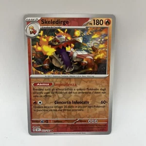 Carta Pokemon SKELEDIRGE Reverse Holo (IT) | Scintille Folgoranti 031/191 - Foto 1 di 1