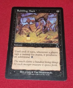 Magic the Gathering Bubbling Muck Urza's Destiny Used - Picture 1 of 1