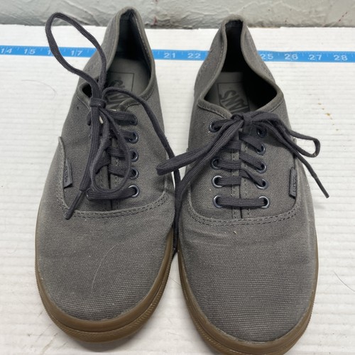 Scarpe da skateboard Vans sneakers donna 9 uomo 7 5 grigio marrone chiaro basse TC9R