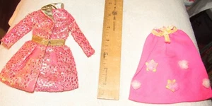 Original Vintage Barbie #1468 Special Sparkle Coat + BONUS 1861 "Make Mine Midi" - Picture 1 of 6