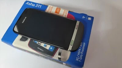 Nokia Asha 311 - Black (Unlocked) Mobile Phone - Image 1 of 3