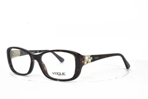 VOGUE EYEGLASSES Brown Tortoise frame Authentic 53-16-135 2842B W656 - Picture 1 of 5