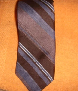 CORBATA HOMBRE G.GAEFVANI 57 X 3" RAYAS MARRÓN/GRIS/MARRÓN LT. - Imagen 1 de 1