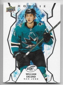 21/22 UPPER DECK ICE ROOKIES RC William Eklund #116 - Picture 1 of 1
