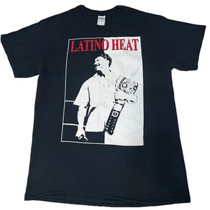 Vintage Eddie Guerrero WWE Latino Heat Authentic Shirt Herren Medium Gildan Tag - Bild 1 von 8