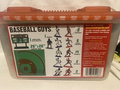 Kaskey Niños Béisbol Chicos - Rojo/Azul 30 Piezas con Marcador de Campo 26"x26" Foto 1 de 4