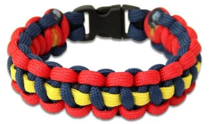 Regimental Paracord Wristband Bracelet Royal Anglian Regiment - Picture 1 of 1