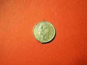 VEN100  - VENEZUELA -2 5 CENTIMOS - 1954- SILVER - Picture 1 of 2