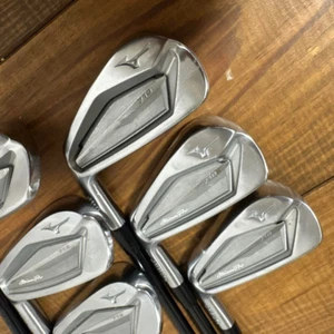 Lefty Mizuno Pro 719 Iron Set 6pcs 5-Pw Flex SR Stiff Regular MFUSION i58 - Picture 1 of 19
