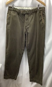 Polo Ralph Lauren Smith Pant Cotton Olive Green Pants Mens 34/30 IDR230515/IDR1 - Picture 1 of 11