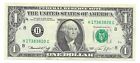 New Listing1974 $1 St Louis Frn. Crisp & Uncirculated Banknote. H/C Block