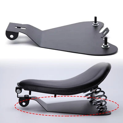 Soporte de placa base de asiento individual para motocicleta Harley Sportster XL 883 1200 Foto 1 de 4