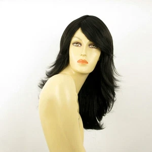 Perruque femme longue brun foncé GINA 2 - Imagen 1 de 8