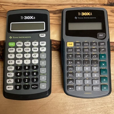 Texas Instruments TI-30Xa Scientific Calculator Battery Powered Bundle Tested - Image 1 of 4