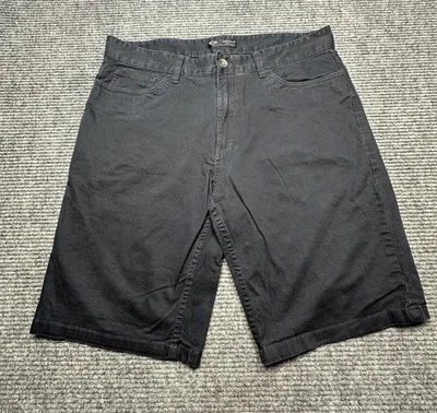 Pantalones Cortos Oakley Para Hombre 36 Negros Calce Regular Chino Sarga Algodón Elastizados Caminar Golf Foto 1 de 4