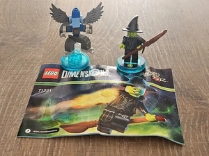 LEGO DIMENSION FUN PACK 71221 EL MAGO DE OZ BRUJA MALVADA Y MONO VOLADOR S43 - Imagen 1 de 1