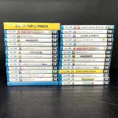 Nintendo Wii U 30 lot RANDOM Wii U game soft No Tested Japan ver HK24852660 - Image 1 of 4