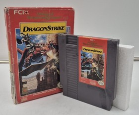 ADVANCED DUNGEONS & DRAGONS DRAGONSTRIKE NINTENDO NES GAME CARTRIDGE & BOX RARE!