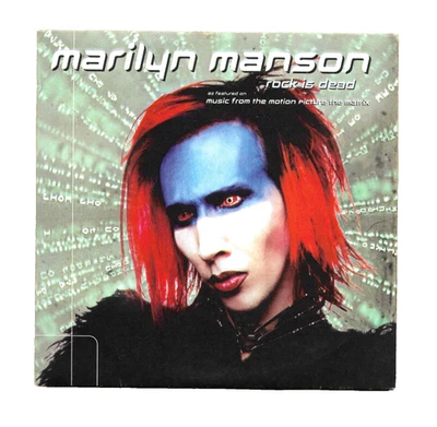 Marilyn Manson – Rock Is Dead Rare Card Sleeve Promo CD Maverick Label Foto 1 de 3