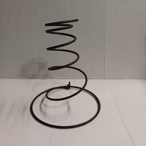 Vintage Tornado Slightly Rusty Metal Spring from Mattress for Craft Repurposing - Picture 1 of 3