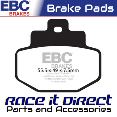 Brake Pads for PIAGGIO FLY 125 IE DT LEM 2012-2013 Rear SFA EBC - Image 1 of 4