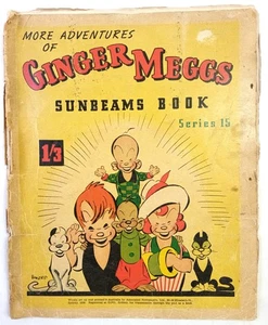 MORE ADVENTURES OF GINGER MEGS. SUNBEAM BOOKS SERIES #15. 1938. 1/1.5 - Picture 1 of 5