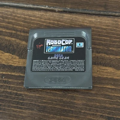 RoboCop vs. The Terminator (SEGA Game Gear, 1993) TESTED Authentic - Image 1 of 2