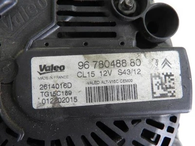 Alternador PEUGEOT 5008 1 PHASE 1 9678048880 - Imagen 1 de 4