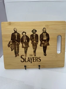 Michael Myers, Freddy Krueger, Jason, Laser Engraved Bamboo Cutting Board - Picture 1 of 7