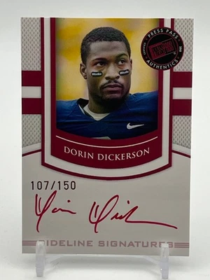 Dorin Dickerson 2010 Press Pass Red Ink Auto RC #/150 - Image 1 of 2