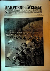 Harper's Weekly Magazine February 2 1883 Gustave Dore Winslow Homer Civil Rights - Picture 1 of 6