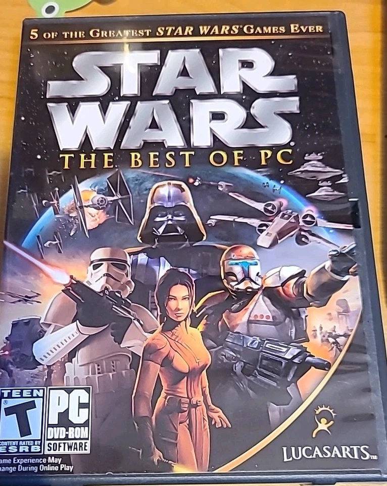 Star Wars: The Best of PC (PC, 2006) Lucas Arts, Pre-owned in Case - Image 1 of 4
