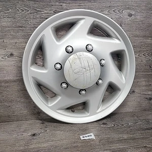 1-FORD ECONOLINE VAN E150 250 350 97-18 16" 5 SPOKE SILVER WHEEL COVER - Picture 1 of 5