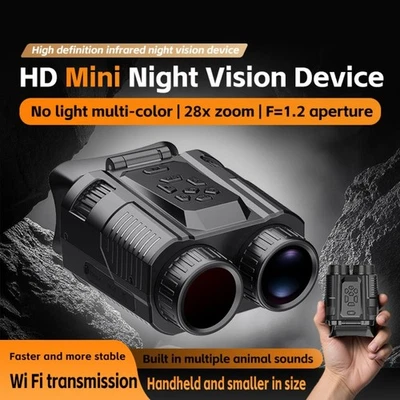 Digital 4K For Night Vision Binoculars with 28X Zoom and USB C Charging - Image 1 of 4