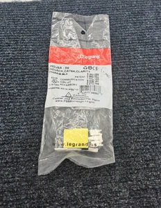 (QTY 18) Legrand HDJ6A-00: Clarity Cat 6A T568A/B BLACK - Afbeelding 1 van 12