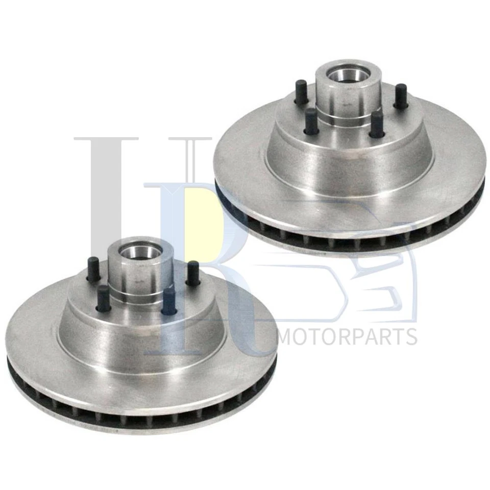 Conjunto de buje y rotor de freno de disco delantero DuraGo 2 piezas para Dodge B100 1975-1980 Foto 1 de 3