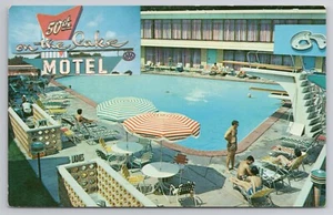 Postal 50th On The Lake Motel S Shore Dr Chicago IL Piscina - Imagen 1 de 2