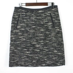Falda de mezcla de lana con bolsillos Talbots talla 2P - Imagen 1 de 3