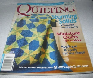 Better Homes & Gardens - Patchwork & Quilting Magazine - February 2008 - Picture 1 of 7