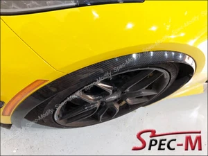 REAL CARBON Front Fender Trim Flare Extension For 2014+ Corvette C7 Stingray CF - Bild 1 von 3