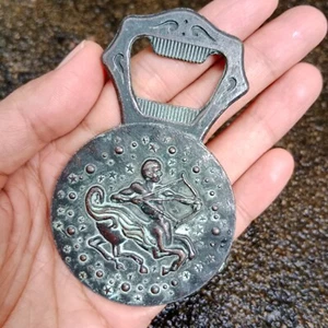 Vintage Style Bottle Opener Centaur onThe Star and Junk, Iron,Bar Accessories - Picture 1 of 2