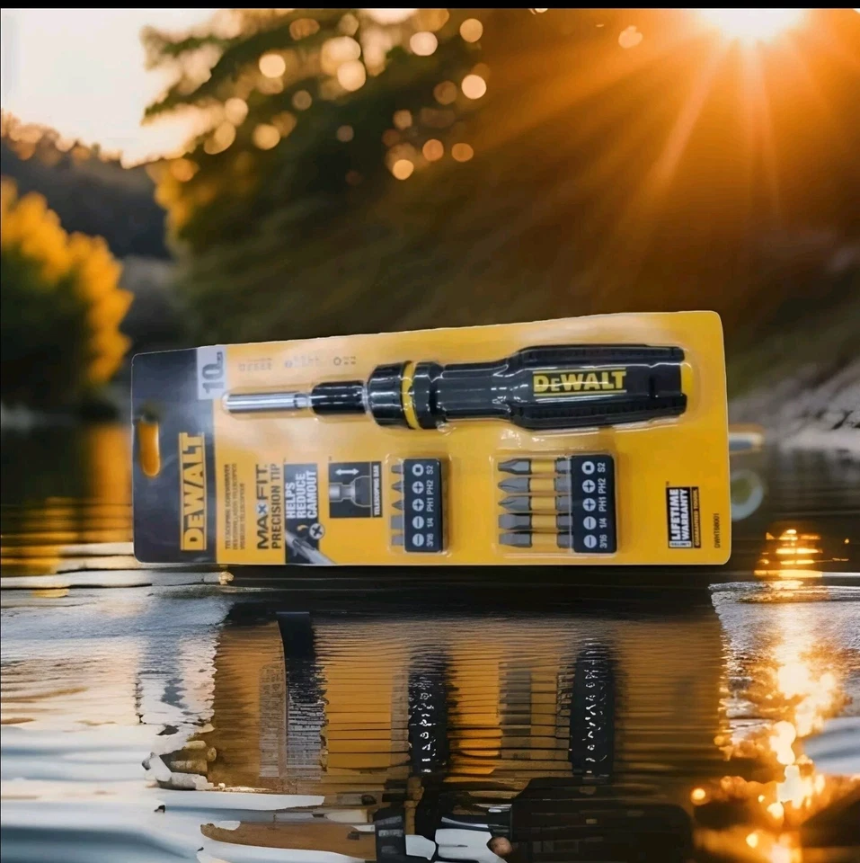 Dewalt Telescoping screwdriver fit precision tips10pc - Image 1 of 3