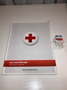 Erste Hilfe CPR AED Teilnehmerhandbuch Amerikanisches Rotes Kreuz BUCH