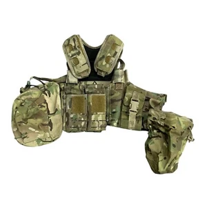Genuino Ejército Británico UKSF Ultra-ligero TRIALS MTP Correas C2R Sistema de Transporte - Imagen 1 de 13