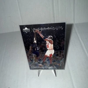 Michael Jordan 1998 Upper Deck Tribute Michael Jordan MJ Reflections MJ85 - Imagen 1 de 4