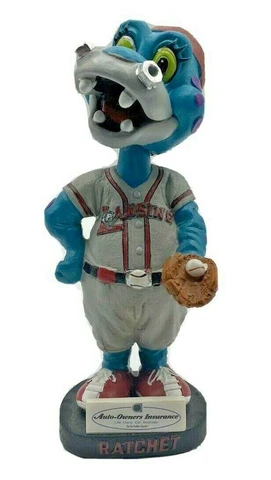 Lansing Lugnuts Toronto Blue Jays 2010 "Ratchet" Bobblehead Mascot - SGA - CN Cover