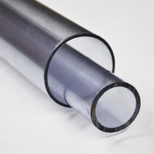 PVC Rohr Druckrohr Teichbau Aquaristik Fitting Pool transparent 500-1500mm - Bild 1 von 6