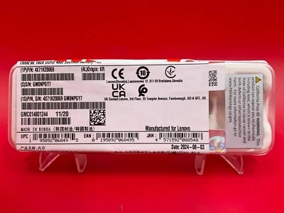 Lenovo 16GB PC5-38400 DDR5 SO SDRAM DIMM 4X71K20069 ✅❤️️✅❤️️✅ NEW! OPEN BOX! - Image 1 of 4